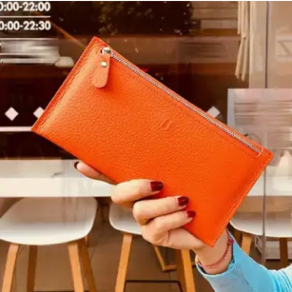 Minimalist Long Zipper Wallet